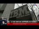 IBM envisage de supprimer un quart de ses effectifs en France