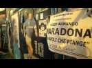 Les Napolitains en deuil pour Maradona