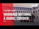 L'hommage national à Daniel Cordier dans la cour de l'Hôtel des Invalides à Paris