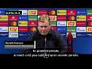 VIDÉO. Koeman reconnaît la supériorité du PSG