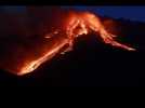 Etna : les images de l'éruption du volcan de Sicile