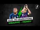 Duel de générations : Kylian Mbappé vs Thierry Henry