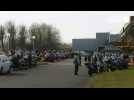 VIDEO. À Saint-Brieuc, une centaine de motards contre l'interdiction de la circulation inter-files
