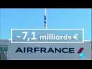 Air France-KLM : perte massive de 7,1 milliards d'euros en 2020, un choc 