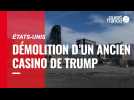 VIDÉO. États-Unis : un ancien hôtel-casino de Donald Trump démoli par implosion à Atlantic City