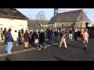 Manifestation à l'école des Bruyères à Vireux-Wallerand