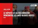 VIDÉO. Alexis Corbière en visite à Hillion