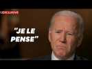 Joe Biden pense que Vladimir Poutine est 