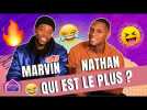 Marvin et Nathan (LPDLA8) : Qui est le plus ? Ils se ressemblent beaucoup, on dirait des jumeaux !