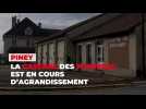 Agrandissement de la caserne des pompiers à Piney