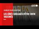 Les aînés de Sablé se font vacciner