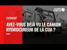 Avez-vous déjà vu le camion hydrocureur de la CUA ?