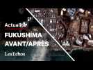 Vu du ciel, l'impact du tsunami de 2011 au Japon est toujours là