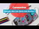 Coronavirus dans nos écoles : le nombre de cas repart à la hausse