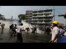 Birmanie: affrontements entre manifestants et forces de l'ordre à Rangoun