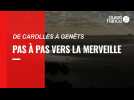 VIDÉO. De Carolles à Genêts : pas à pas vers la merveille