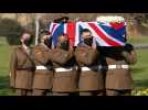Héros des Britanniques, Captain Tom reçoit les honneurs militaires à ses funérailles