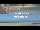 Les plages de Dunkerque et Nice désertées malgré le beau temps