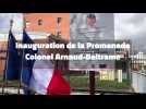 Inauguration de la Promenade Colonel Arnaud-Beltrame à Beauvais