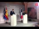 Sommet franco-espagnol à Montauban : du monde pour assister à l'arrivée du président Macron et du Premier ministre Pedro Sanchez