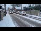 La neige s'invite sur les routes de l'Aube