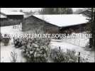 Chutes de neige dans l'Aube