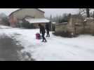 La neige tombe sur Vitry-le-françois