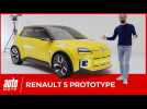 Renault R5 Prototype : on décrypte le style néo-rétro de la future R5 électrique