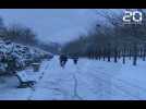 La Bretagne se réveille sous la neige