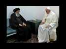 Le pape François rend visite au grand ayatollah Ali Sistani