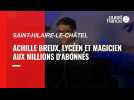 VIDÉO. Achille Breux, lycéen et magicien dans l'Orne aux millions d'abonnés