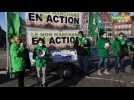 Manifestation du non marchand à Tournai