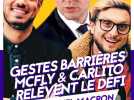 VIDÉO LCI PLAY - Gestes barrières : Mcfly & Carlito relèvent le défi d'Emmanuel Macron