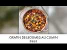 Gratin de légumes au cumin