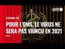VIDÉO. Coronavirus : pour l'OMS, le Covid ne sera pas vaincu en 2021