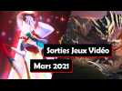 Jeux vidéo : les sorties du mois de mars