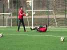 Entraînement de l'Union Olympique Albertville