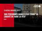 300 personnes manifestent à Caen pour 