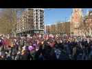 Manifestation pour les droits des femmes à Lille