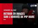 VIDÉO. L'arrivée de Pip Hare sur le Vendée Globe 2020-2021