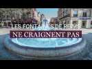 Les fontaines de Reims ne craignent pas le gel