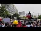 Birmanie : les manifestants moins nombreux