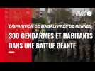 VIDÉO. 300 gendarmes et habitants de Montfort-sur-Meu à la recherche de Magali