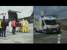 Orly: deux patients Covid évacués d'Ile-de-France vers Bordeaux
