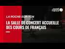 La Roche-sur-Yon. La salle de concert accueille des cours de français