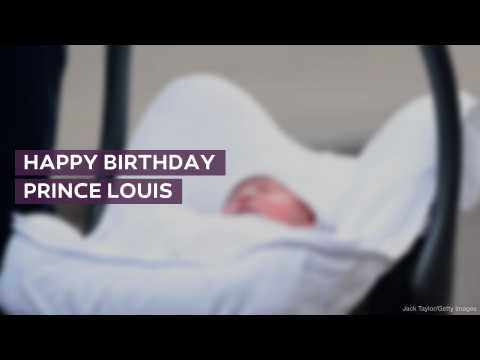 VIDEO : Le prince Louis fte son premier anniversaire avec des photos indites