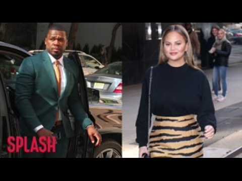 VIDEO : Chrissy Teigen Doesn?t Want 50 Cent To Be ?Mad? At Her.