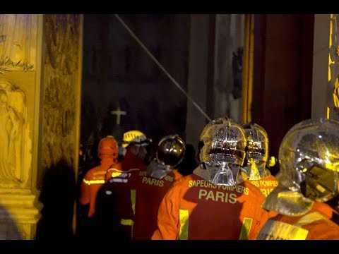 VIDEO : Notre-Dame de Paris : les dernires heures du combat contre les flammes