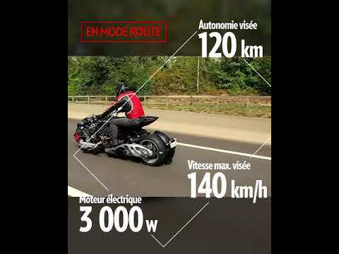 VIDEO : La premire moto volante au monde est savoyarde