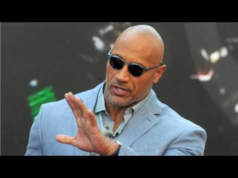 VIDEO : The Rock Celebrates Making The 